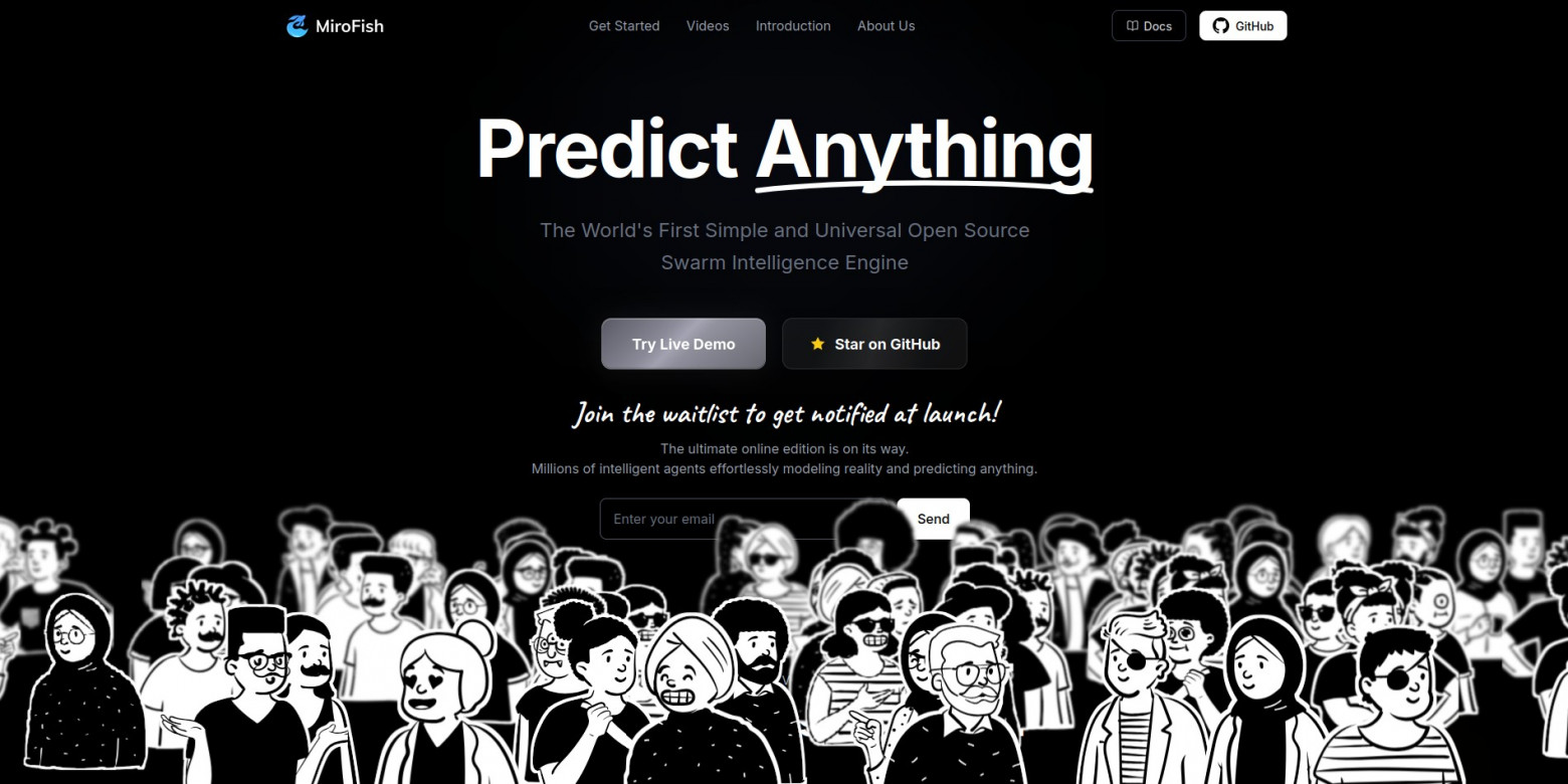Представлен открытый проект MiroFish — социологическая ИИ-система, которая имитирует цифровое поведение населения стран - 2