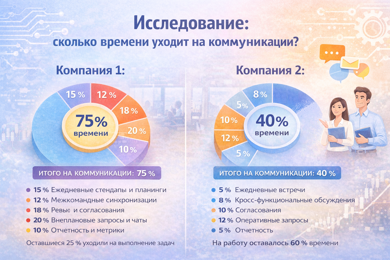 Коммуникации в командах: где найти время на реальную работу? - 2
