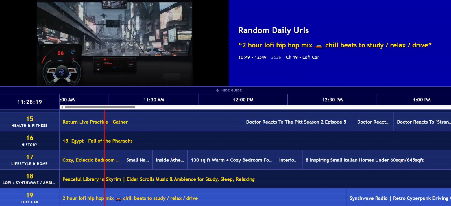 Представлено веб-приложение для просмотра YouTube как ТВ - 1