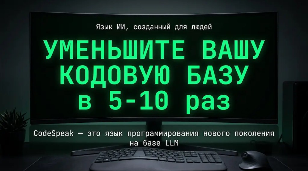 Сокращение кодовой базы в 5-10 раз