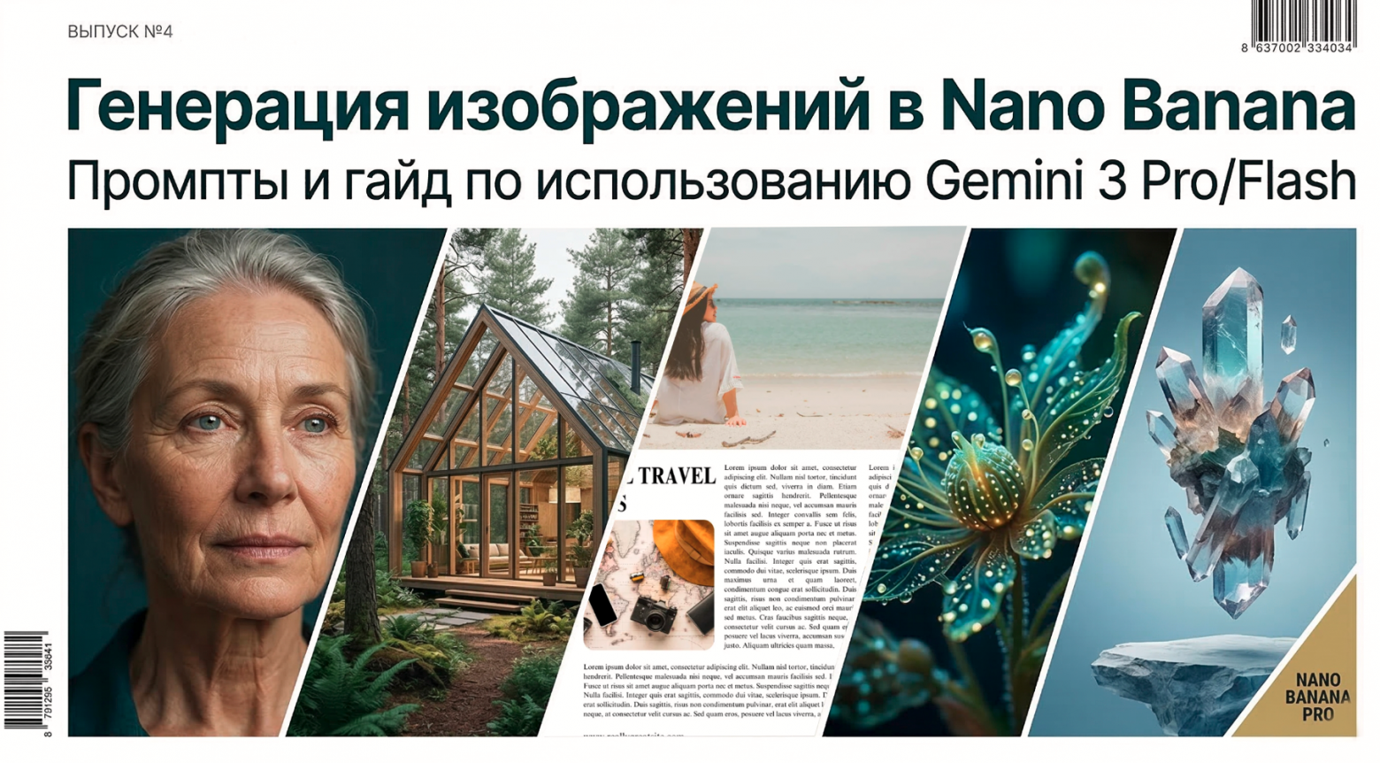 Nano Banana: промпты и гайд по использованию