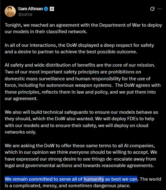 Как Альтман превратил Пентагон в венчурный фонд OpenAI — и почему платить будем мы - 5 Как Альтман превратил Пентагон в венчурный фонд OpenAI — и почему платить будем мы - 5