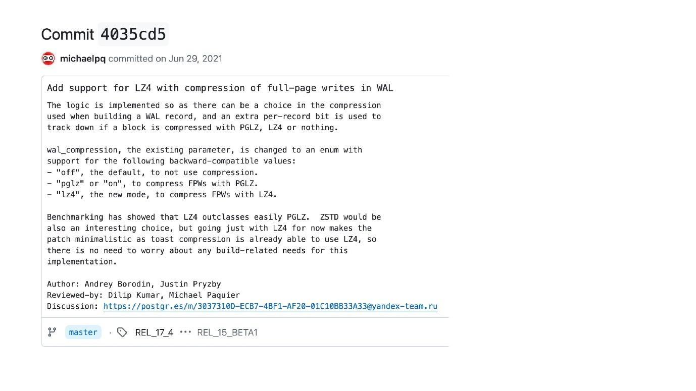 Про избыточность WAL в Postgres - 26