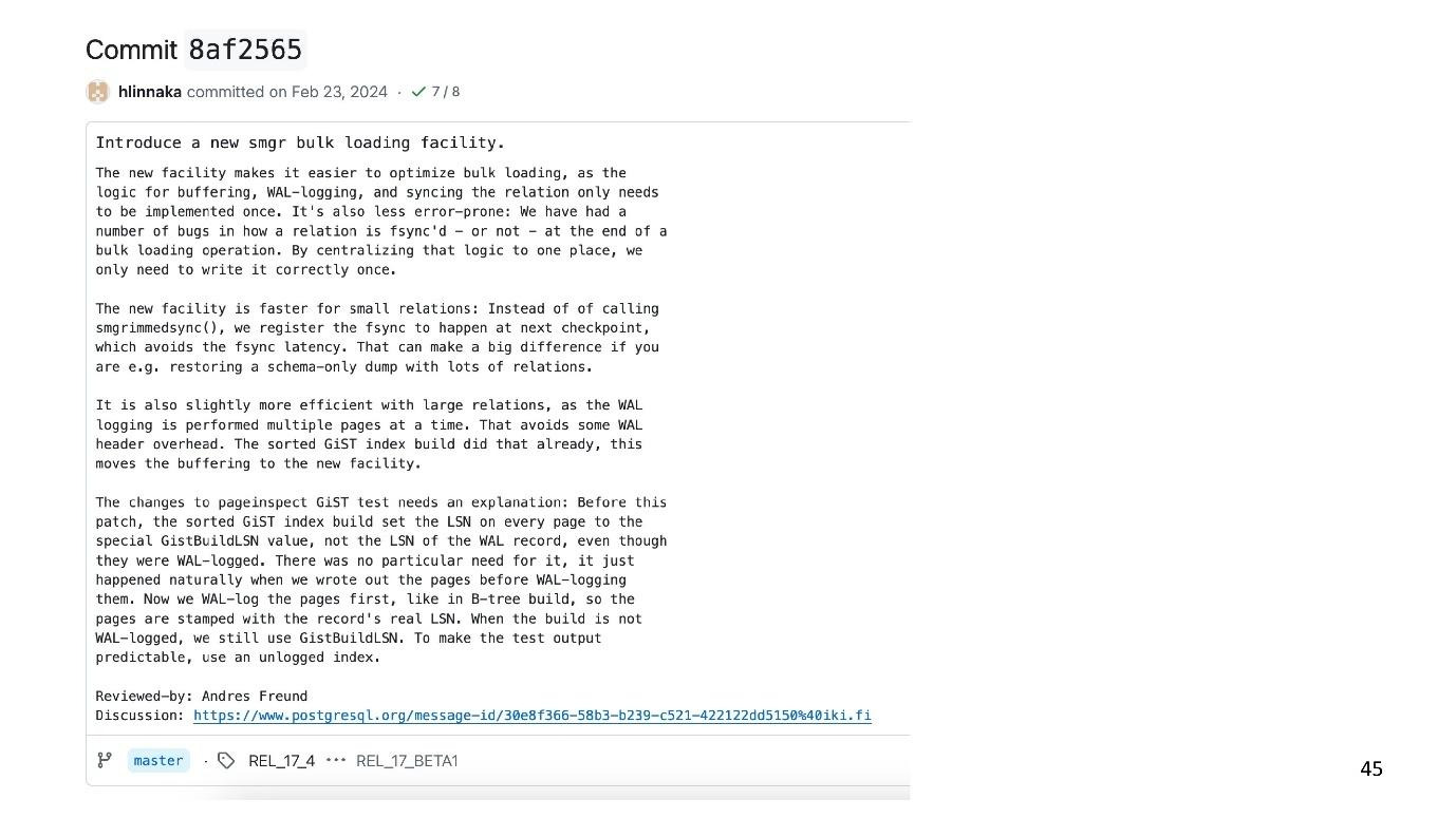 Про избыточность WAL в Postgres - 31