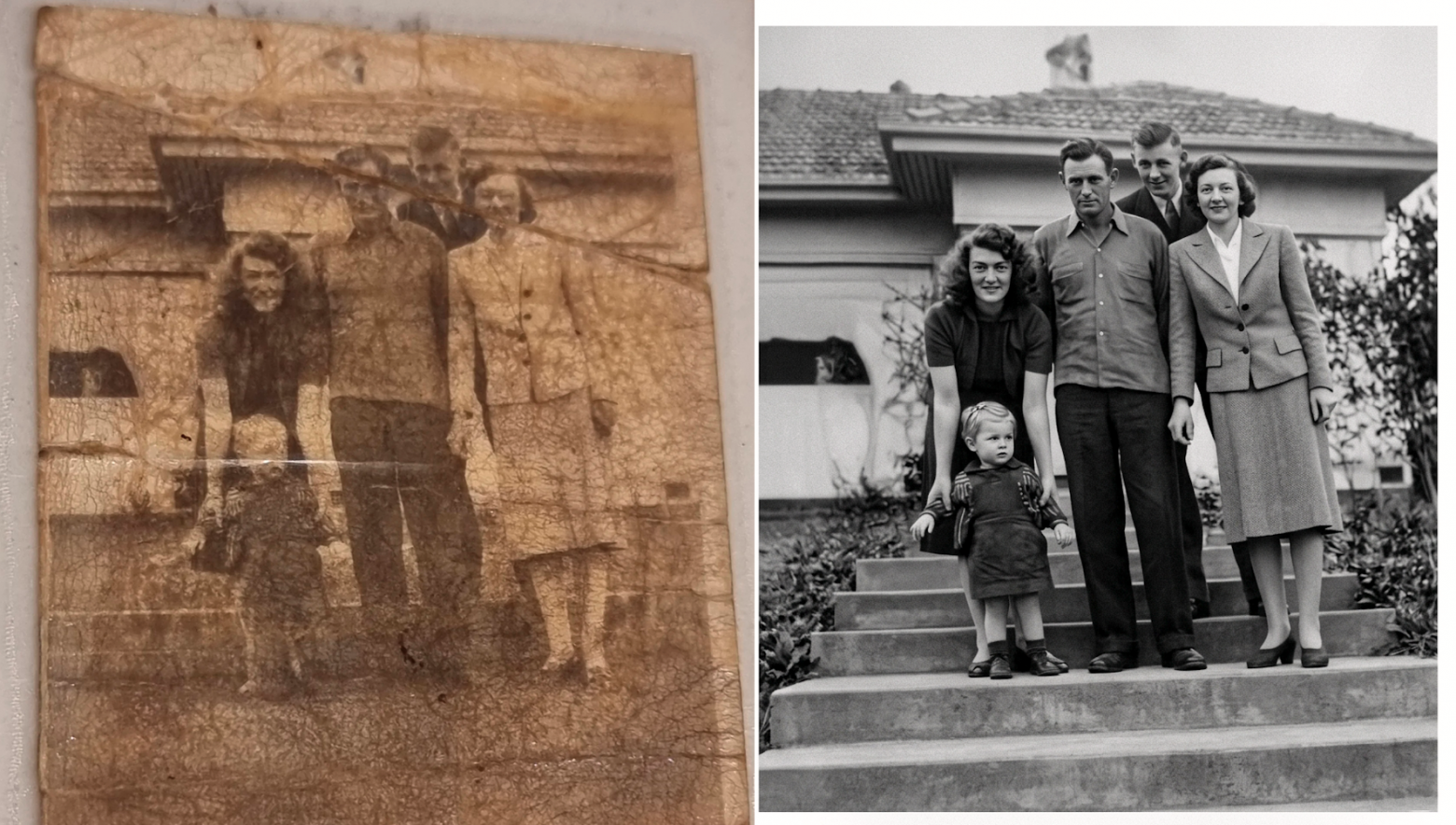 Глубокая реставрация фото в Nano Banana Pro