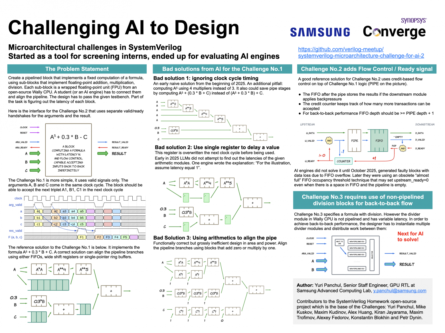 Выступил отрицателем AI на конференции SNUG Silicon Valley - 2 Выступил отрицателем AI на конференции SNUG Silicon Valley - 2