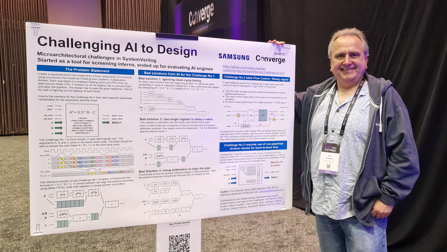 Выступил отрицателем AI на конференции SNUG Silicon Valley - 1 Выступил отрицателем AI на конференции SNUG Silicon Valley - 1