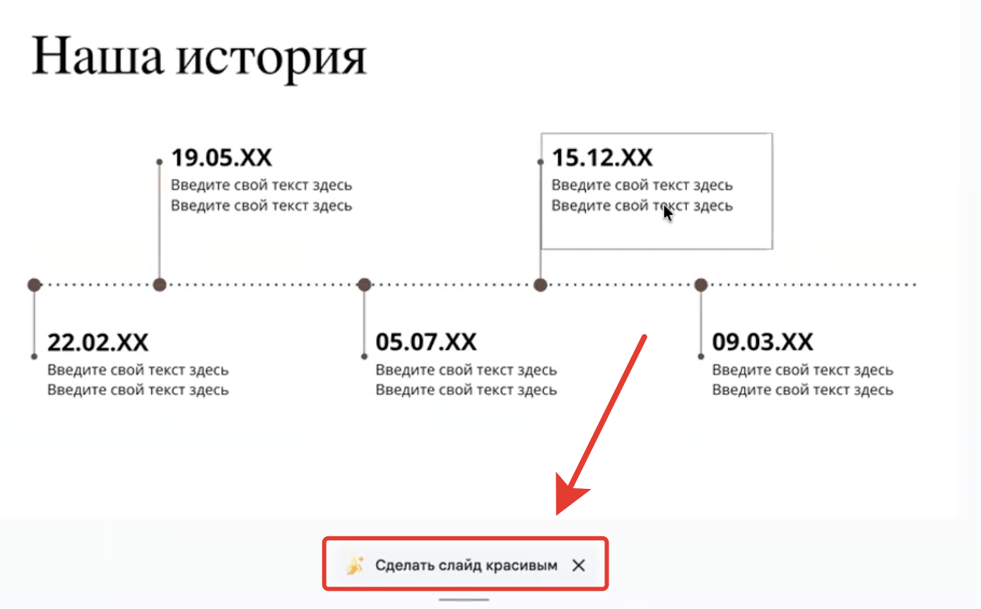 Структуру презентации я продумывал неделю. Потом пришли нейросети