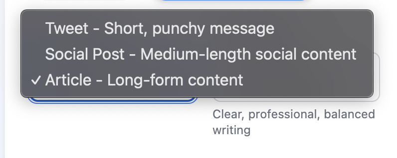 Твит, пост или статья