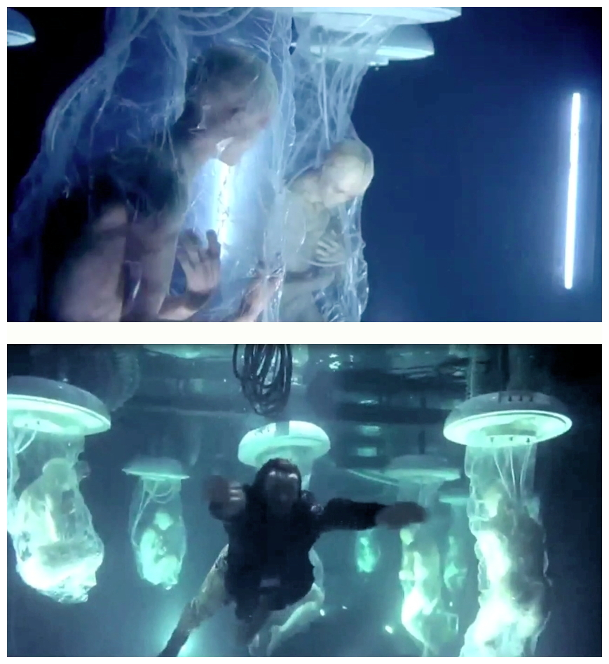 В подзабытом сегодня фантастическом боевике «Шестой день» (2000) со Шварценеггером на место комедии приходят уже триллер и даже хоррор-элементы.