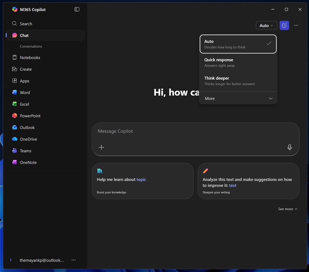 Приложение Microsoft 365 Copilot не будут автоматически устанавливать на Windows 11 - 2