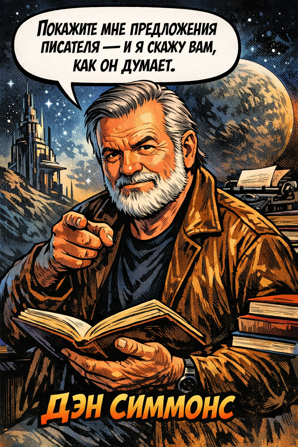 Дэн Симмонс и его метод обретения своего авторского стиля - 2 Дэн Симмонс и его метод обретения своего авторского стиля - 2