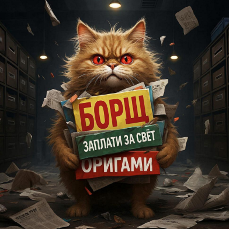 Мурлык Многобайтович на грани нервного срыва