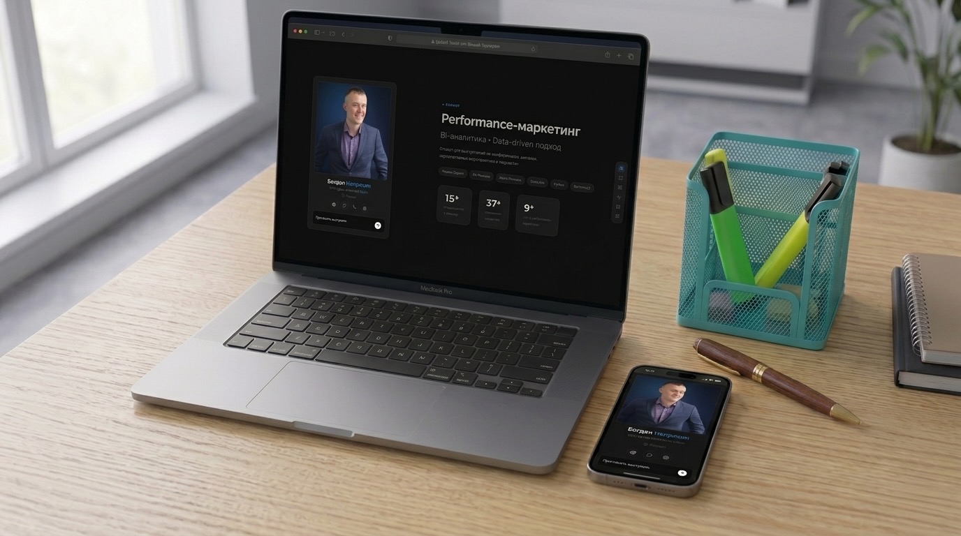 Как за выходные собрать сайт-визитку на чистом HTML-CSS использую нейронки - 1 Как за выходные собрать сайт-визитку на чистом HTML-CSS использую нейронки - 1