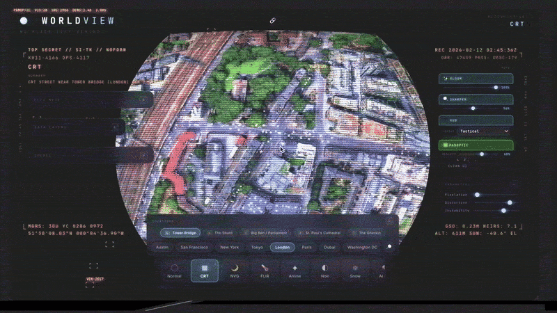 Он создал “шпионский спутник” из открытых данных. Через день ему написал Palantir - 3
