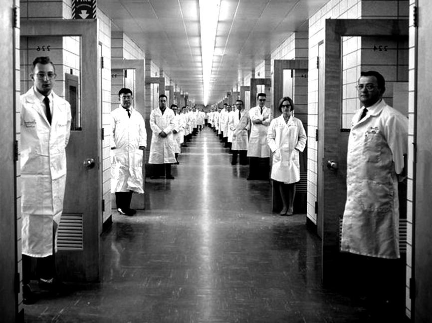 Одно из помещений Bell Labs