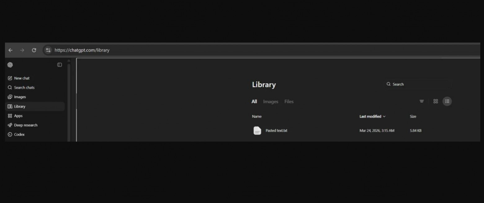OpenAI запустила ChatGPT Library для хранения личных файлов пользователей - 1