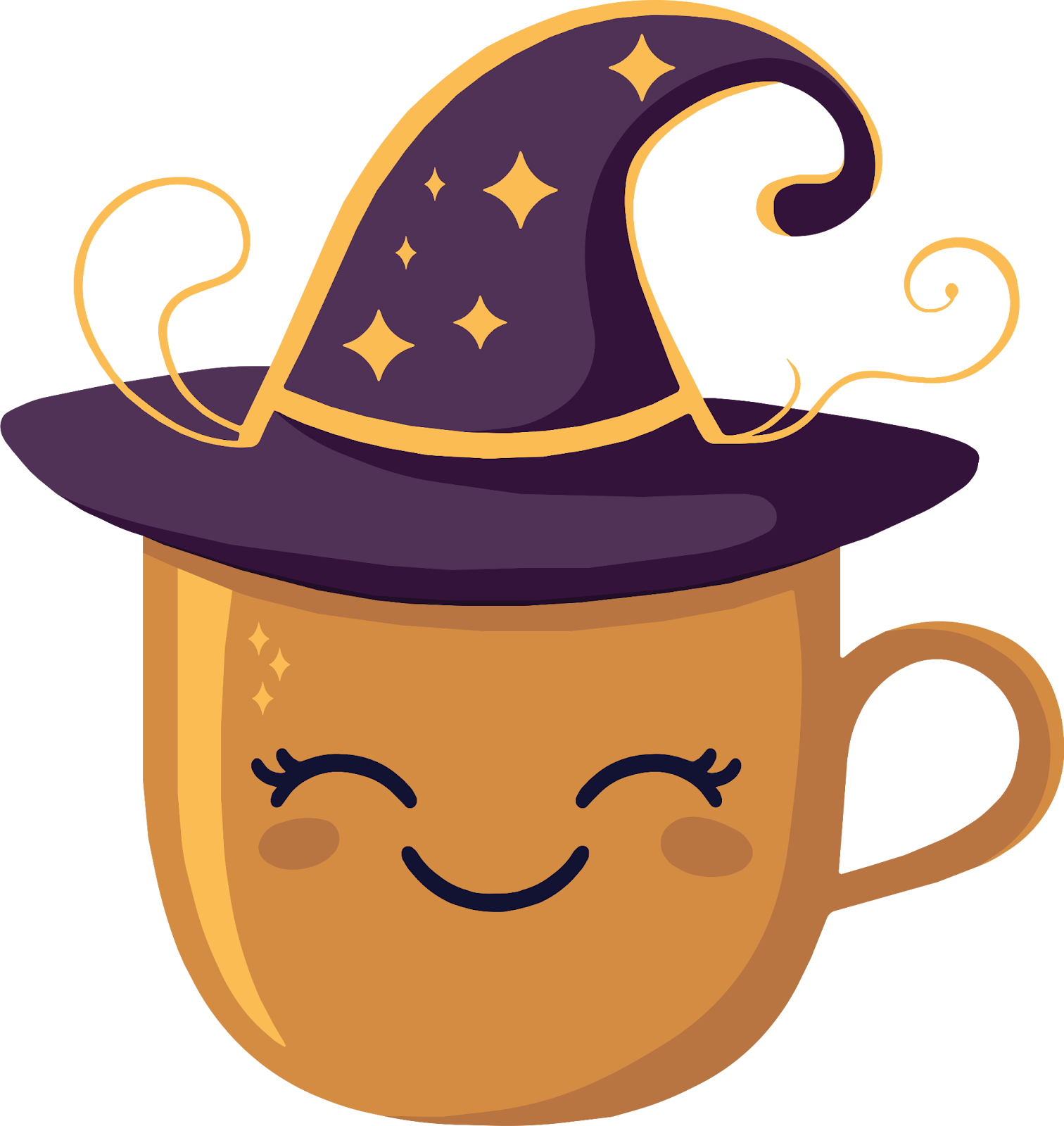 Маскот кофейного приложения.