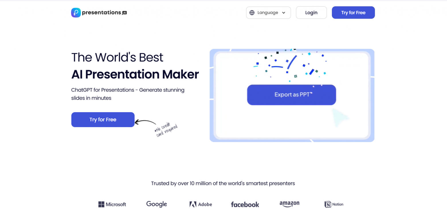 Топ-13 бесплатных нейросетей для генерации презентаций в 2026 году - 14