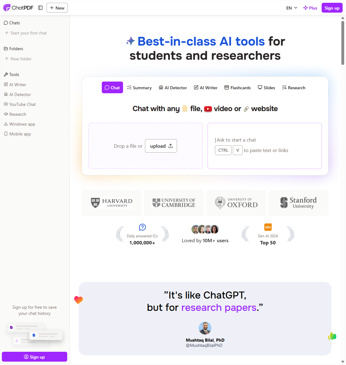 Топ нейросетей для поиска в интернете и анализа документов: DuckDuckGo, BotHub, “ГигаЧат” - 10