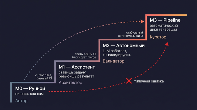 Уровни зрелости автоматизации