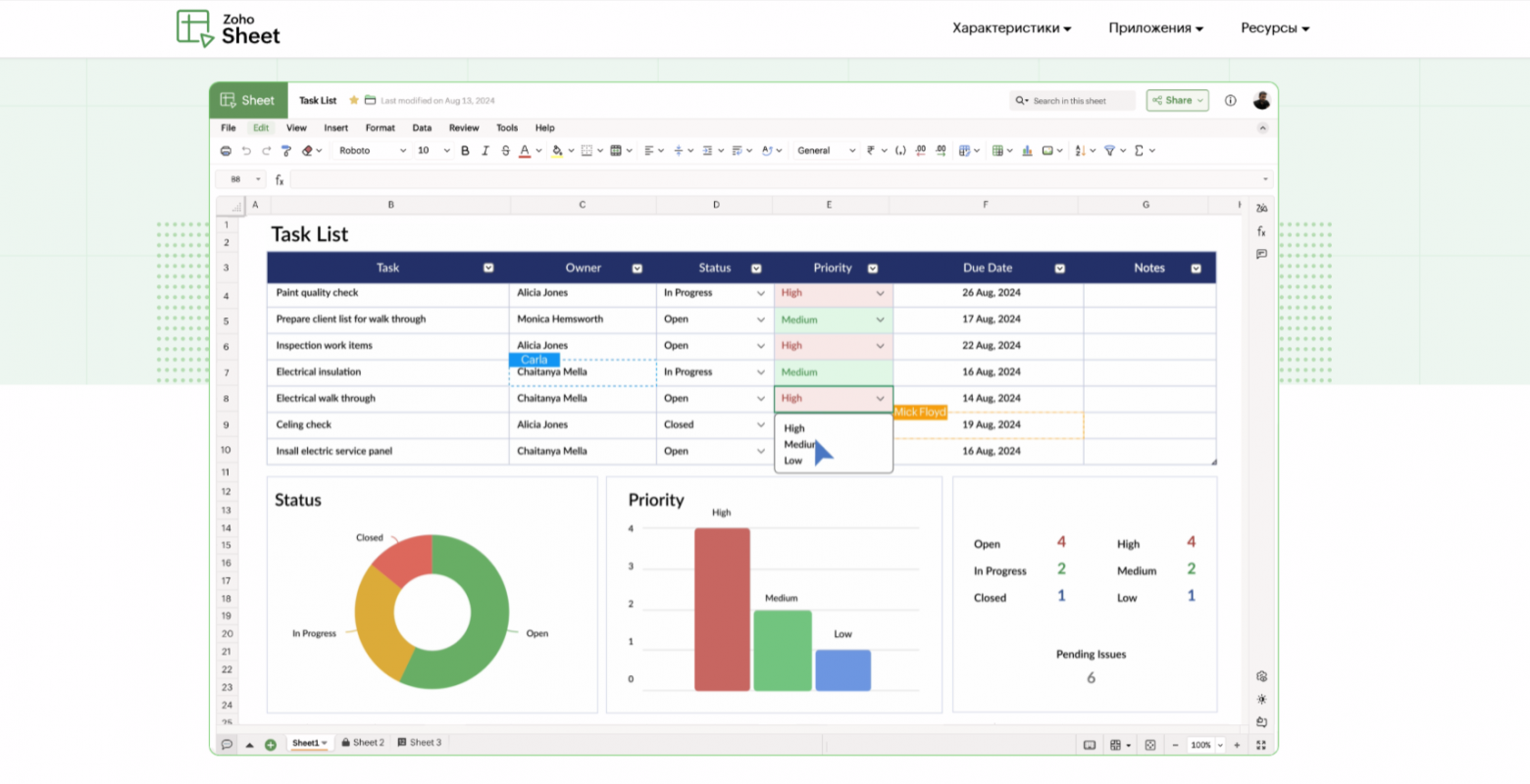 Топ нейросетей для работы с таблицами: Zoho, BotHub, GPTExcel и другие - 6 Топ нейросетей для работы с таблицами: Zoho, BotHub, GPTExcel и другие - 6