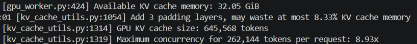 KV-кэш стал больше, потому что часть весов выгружена в RAM