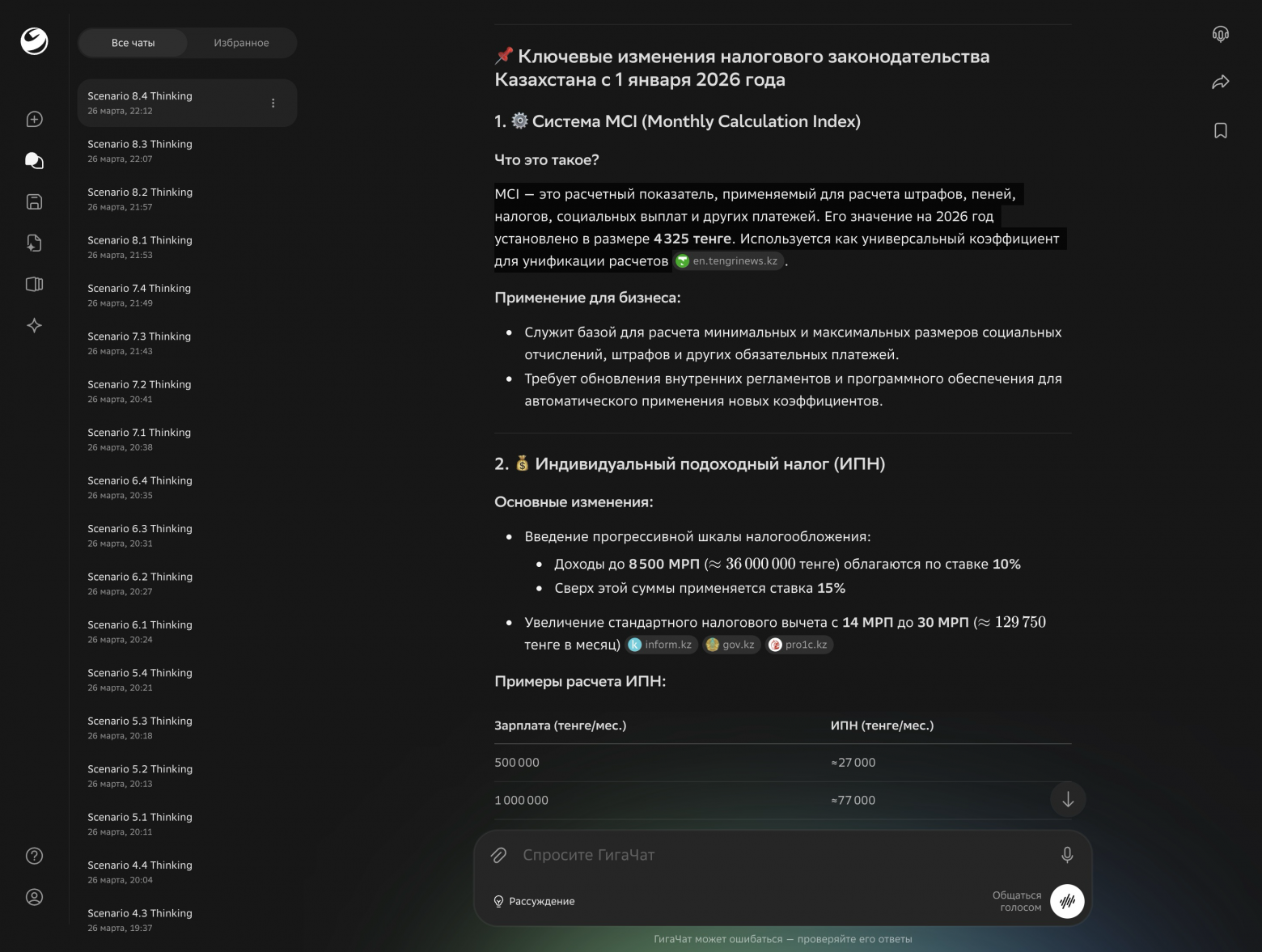 Галлюцинация GigaChat Ultra в наших тестах