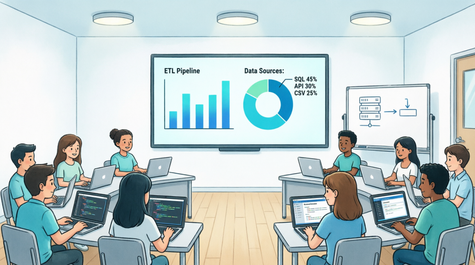 Топ-7 курсов Data Engineer в 2026: рейтинг для новичков - 1