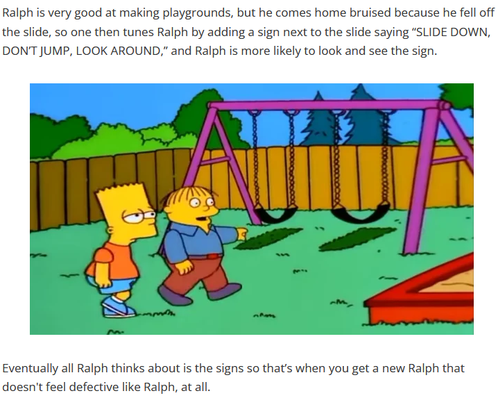 Рис.5 Ральф из Симпсонов