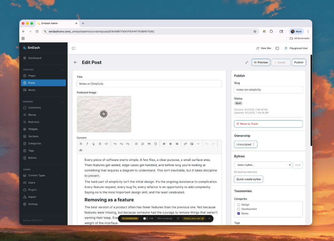 Cloudflare представила CMS EmDash — альтернативу WordPress - 1