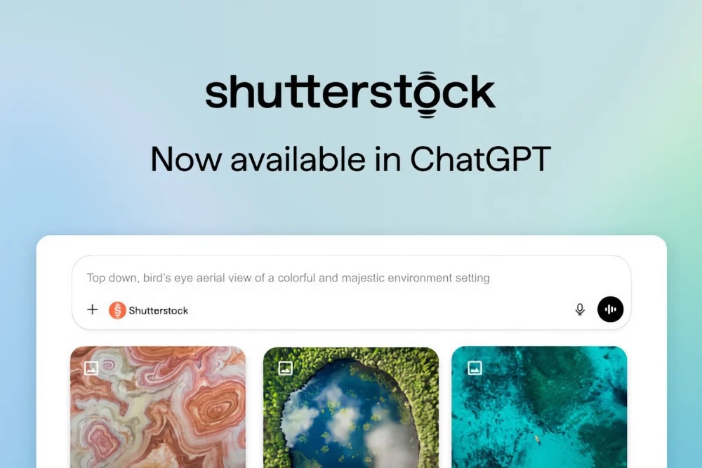 Shutterstock в приложении ChatGPT позволяет интегрировать лицензированный контент в рабочие процессы ИИ - 1