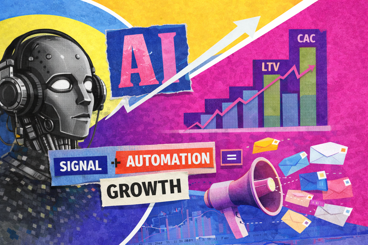 Слой оркестрации между acquisition, product signals, AI behavior, monetization logic и retention truth