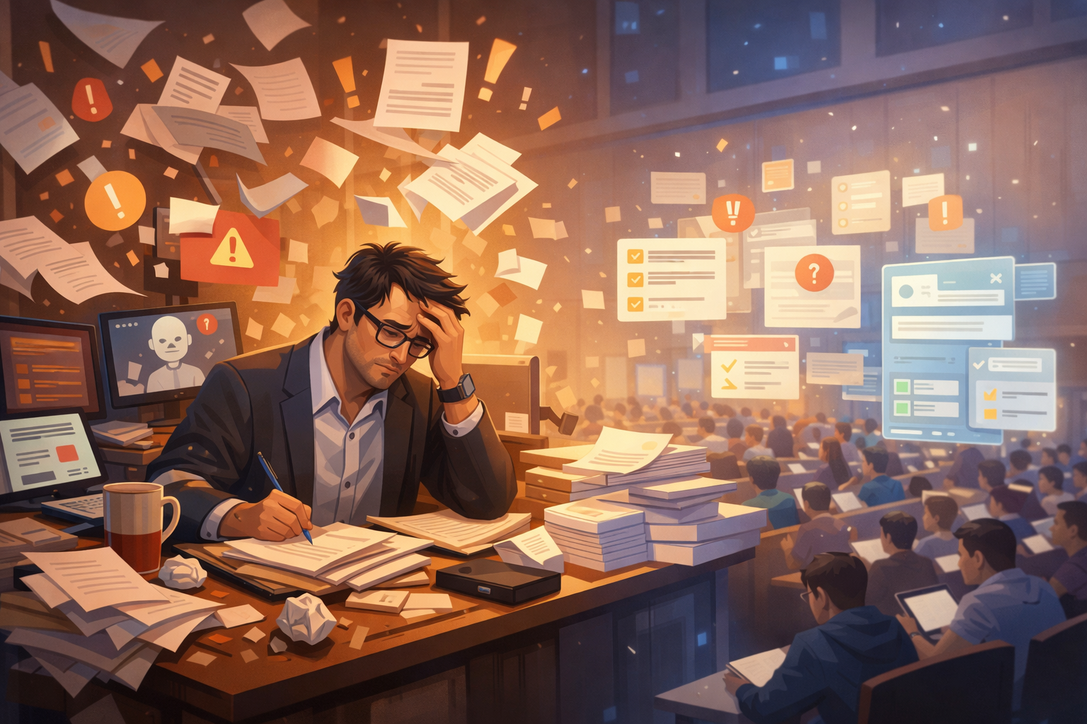 Проблемы преподавателей в вузах: как меняется образовательный процесс, и какое место здесь занимает ИИ - 1 Проблемы преподавателей в вузах: как меняется образовательный процесс, и какое место здесь занимает ИИ - 1