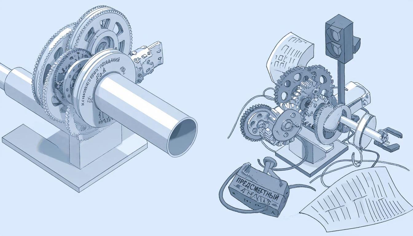 Два подхода к формализации требований: от детерминированного глоссария к распределённым протоколам  
