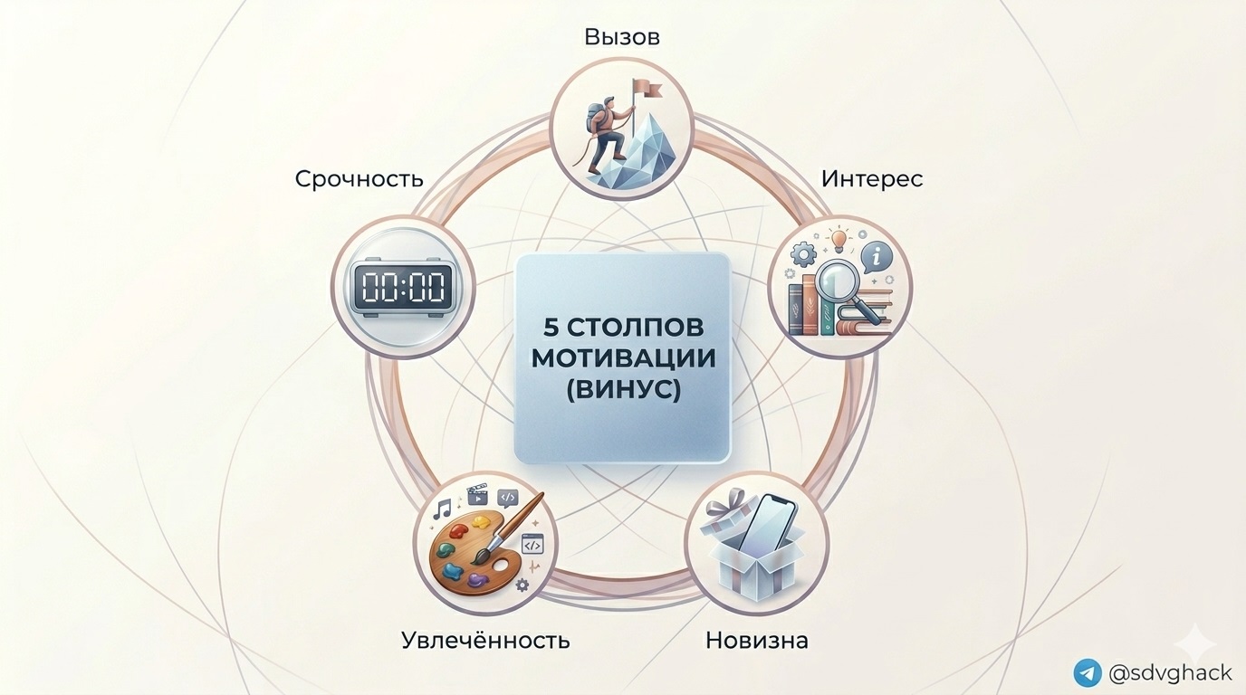 Как мотивировать СДВГ-мозг: стратегия ВИНУС (INCUP) - 1