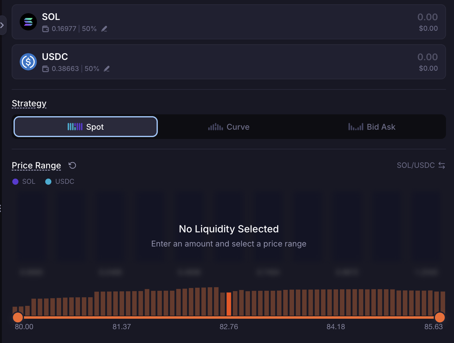 Визуальное представление бинов