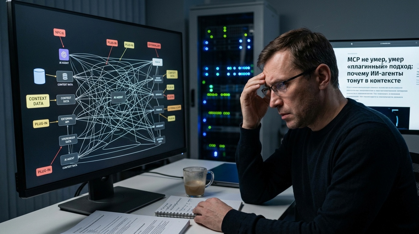MCP не умер: почему ИИ-агенты тонут в контексте - 1