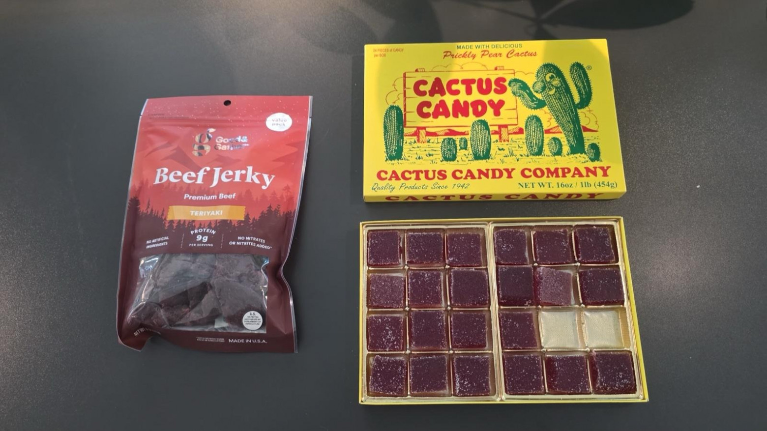 Beef Jerky и Cactus Candy – аризонские сувениры