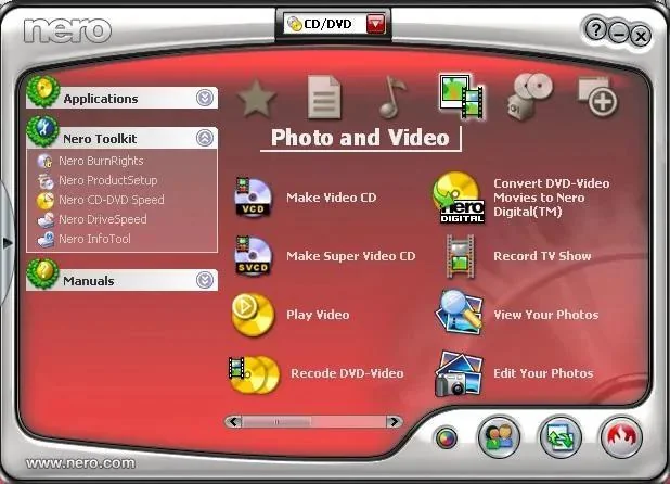 Так Nero выглядел 20 лет назад.