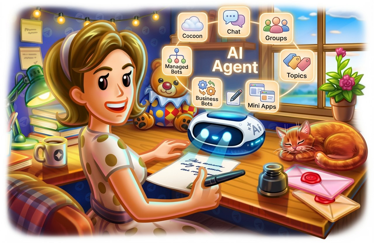 ИИ-агенты в Telegram: почему мессенджер становится их главной средой - 1