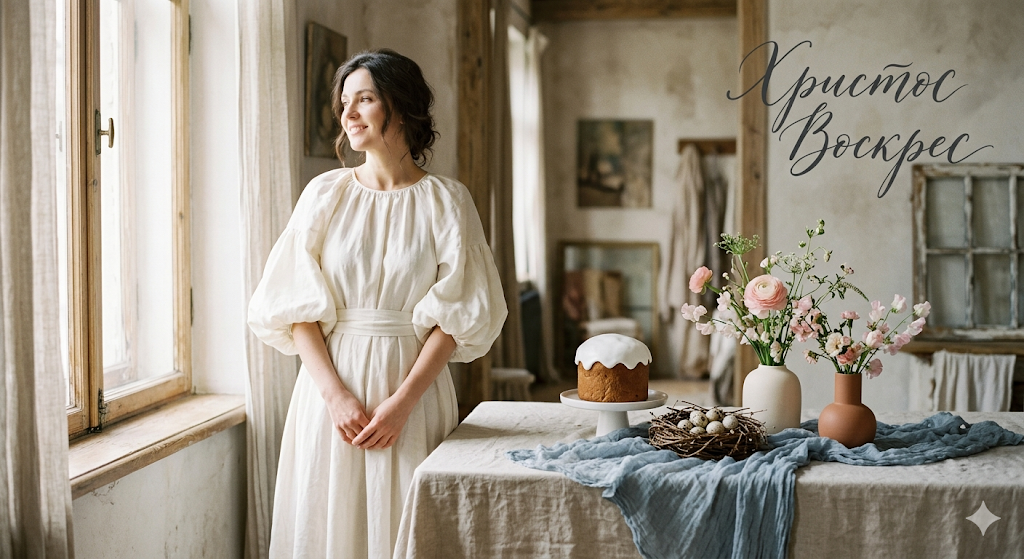 Как сгенерировать ИИ открытку на Пасху: 26 готовых промптов для фотосессии, обзоры нейросетей - 5