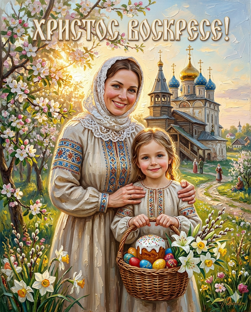 Как сгенерировать ИИ открытку на Пасху: 26 готовых промптов для фотосессии, обзоры нейросетей - 7
