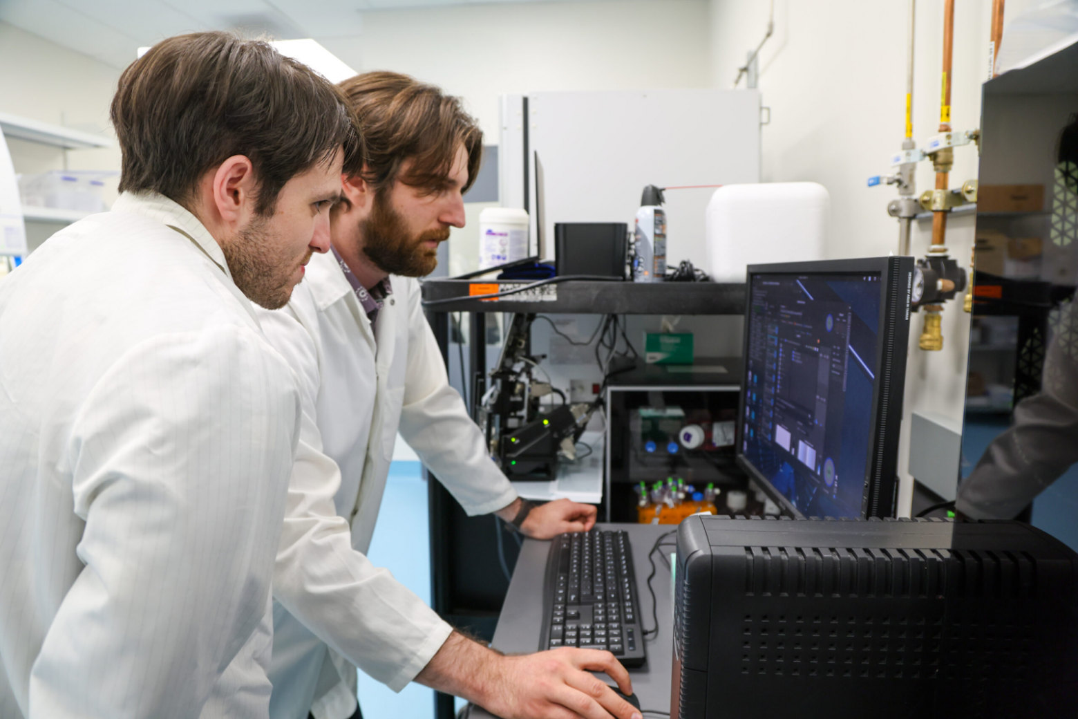 Авторы исследования Хантер Швайгер (слева) и Эш Роббинс. Источник