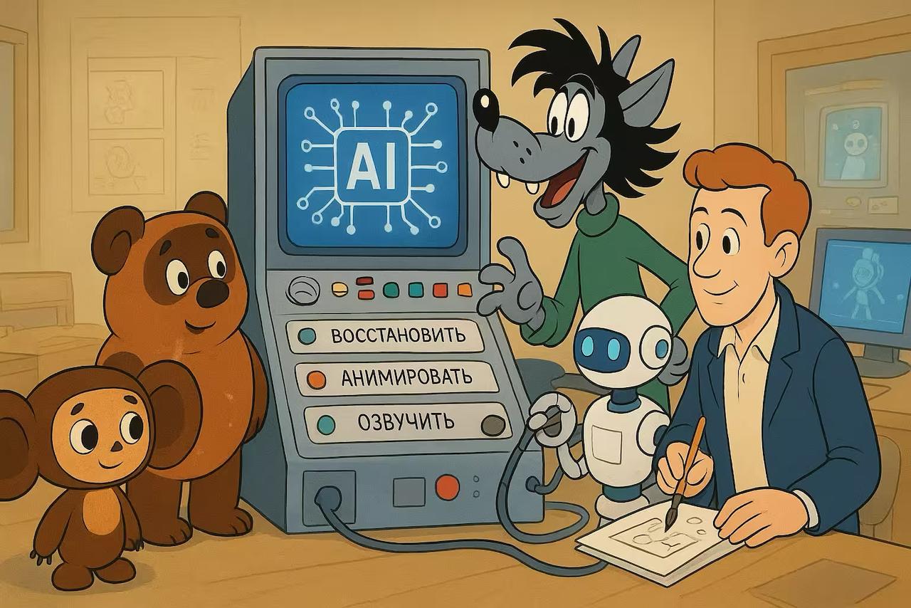 «Союзмультфильм» переведёт производство анимации на гибридный формат с ИИ - 1