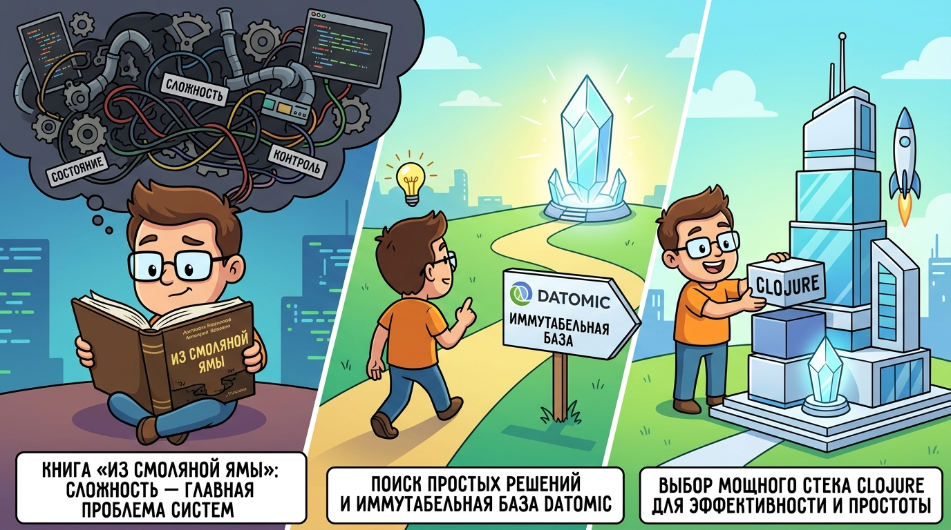 Как построить банк на 130 миллионов клиентов с помощью Clojure, иммутабельного графа и закона Конвея - 2