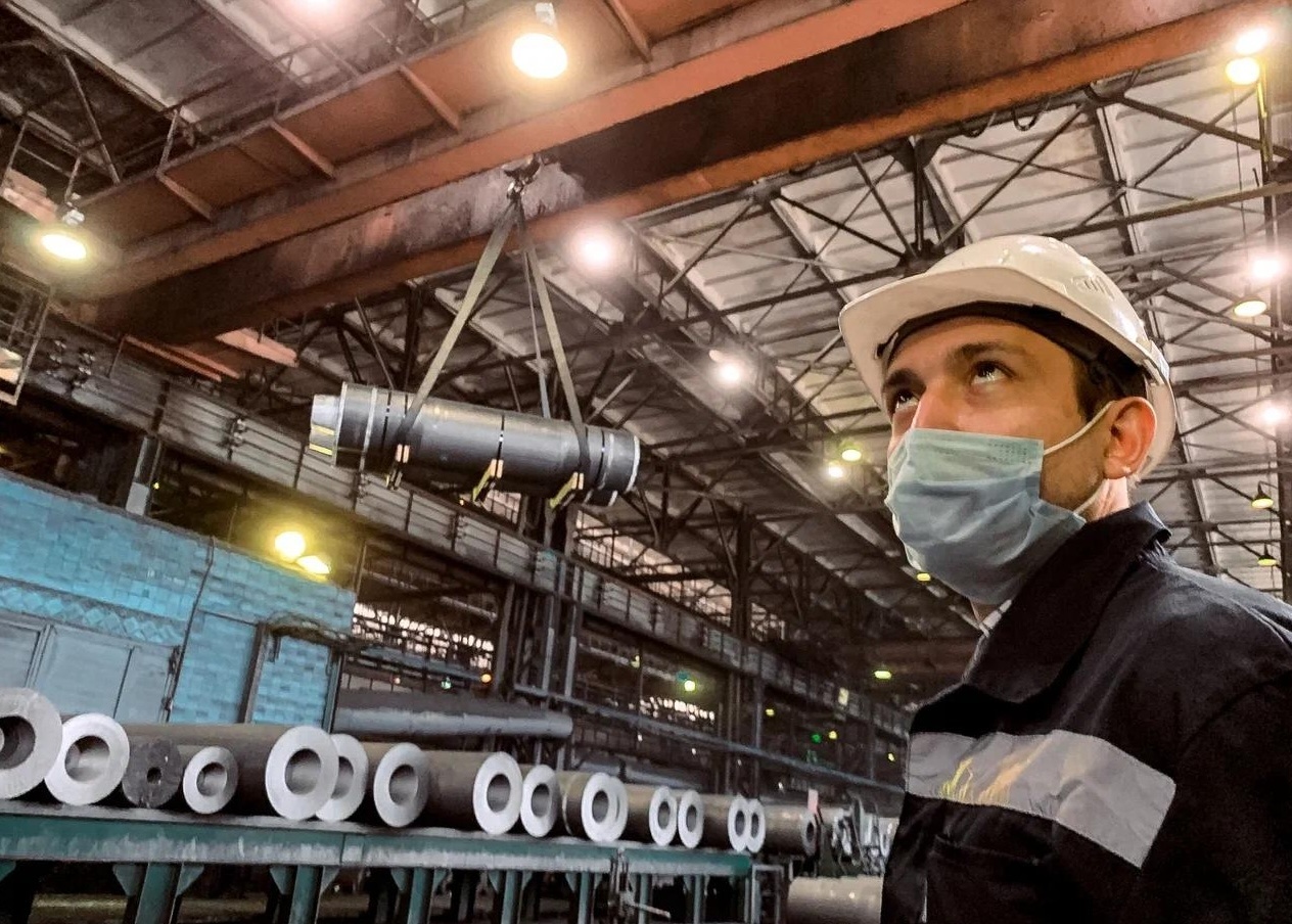 Фотография нашего дизайнера на одном из объектов