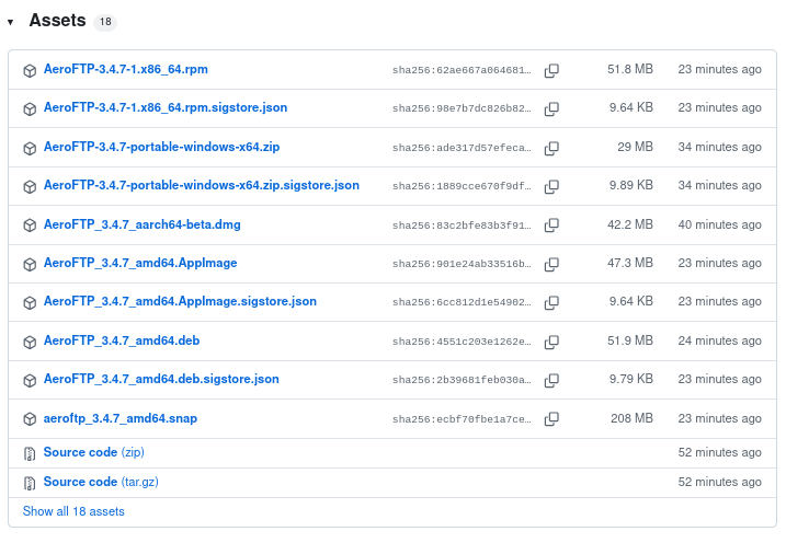 Представлен открытый мультиплатформенный проект AeroFTP - 4