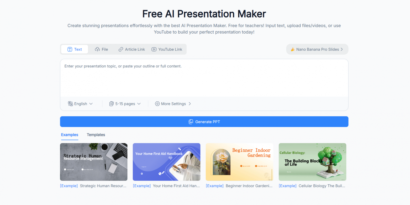 ТОП-11 Нейросетей для генерации презентаций: Выбираем ИИ для создания слайдов с текстом на русском - 12