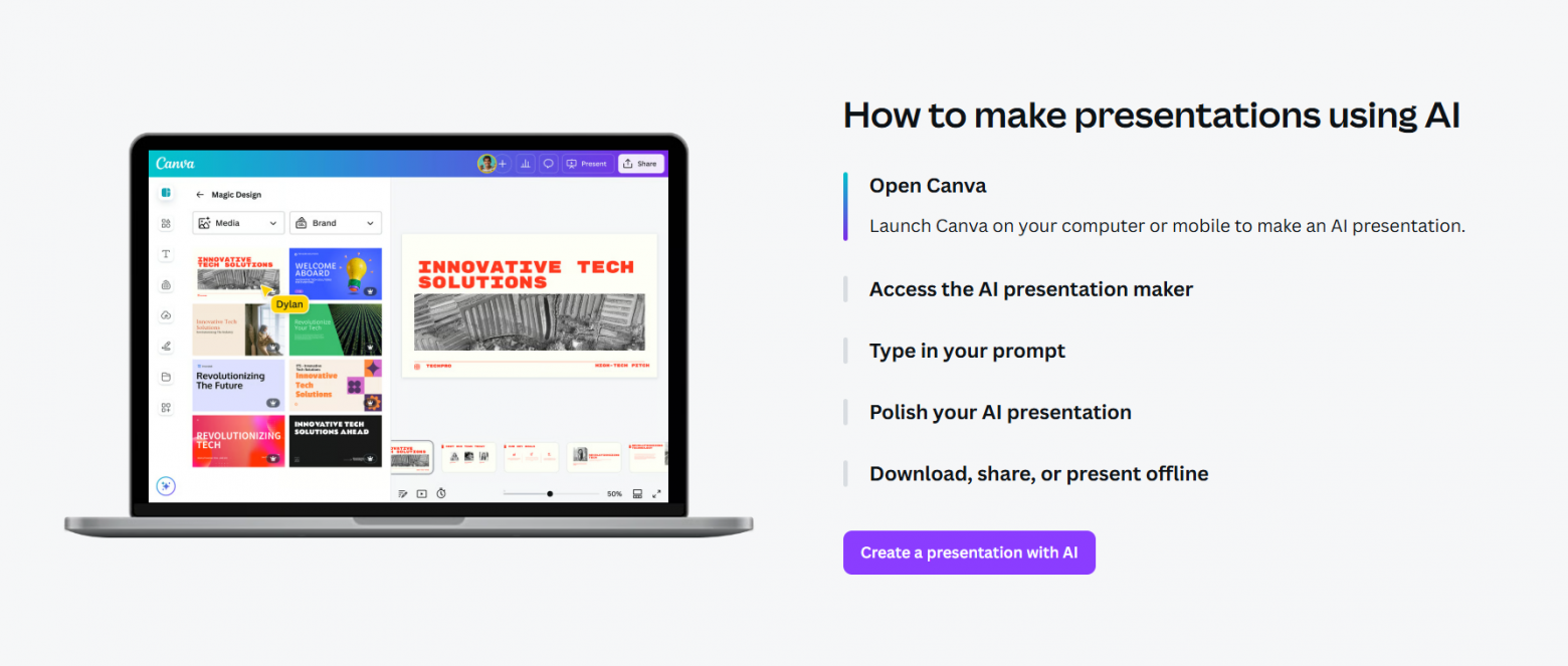 ТОП-11 Нейросетей для генерации презентаций: Выбираем ИИ для создания слайдов с текстом на русском - 21